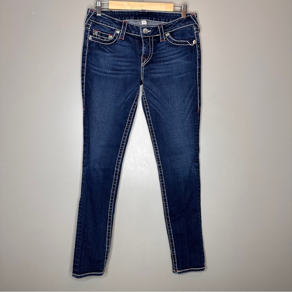 True Religion Y2k style low rise skinny jeans - Picture 1 of 9